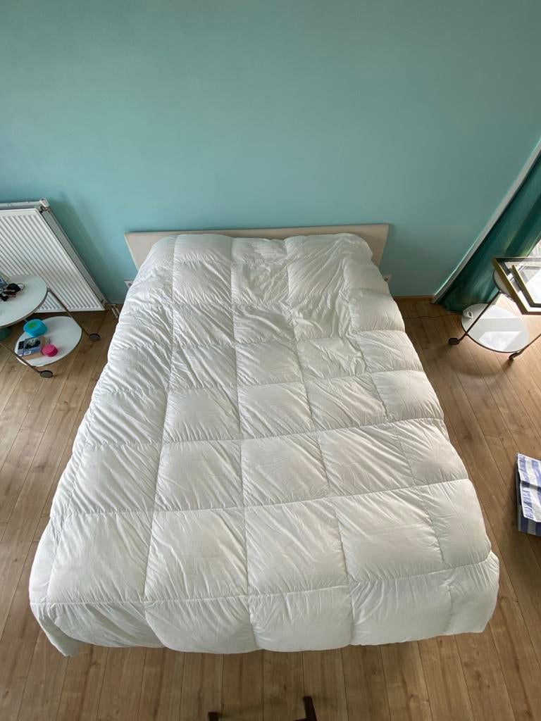 Sleep & Dream donsdekbed Morpheus Lits Jumeaux nieuwstaat!, Gebruikt, Overige maten, Wit, Ophalen of Verzenden