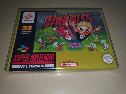 Zombies (Zombies ate my neighbours) SNES Game Case, Spelcomputers en Games, Games | Nintendo Super NES, Avontuur en Actie, Verzenden