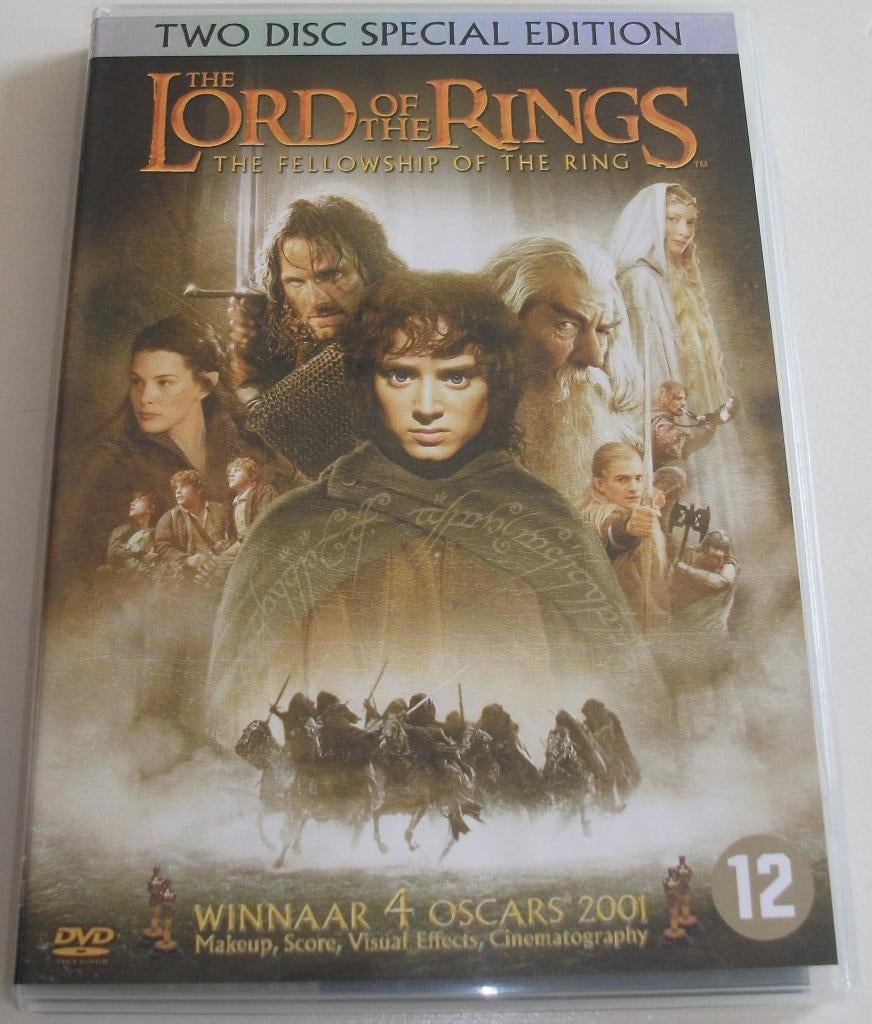 Dvd *** LORD OF THE RINGS *** The Fellowship of the Ring, Cd's en Dvd's, Boxset, Fantasy, Ophalen of Verzenden, Zo goed als nieuw