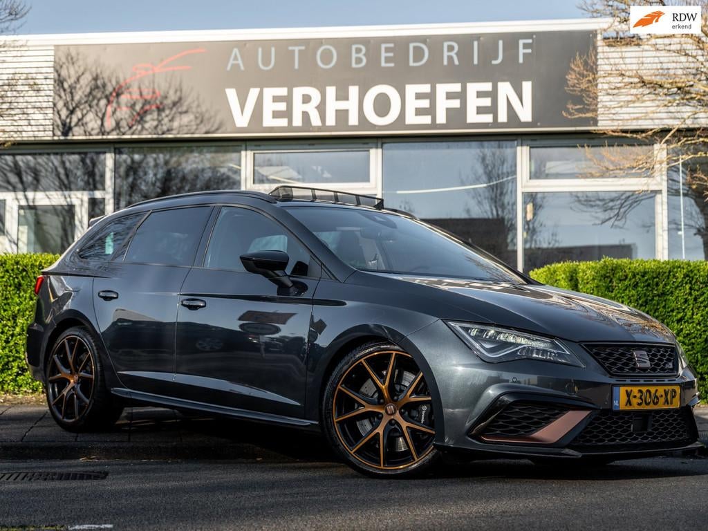 Seat Leon ST 2.0 TSI 4DRIVE CUPRA - VIRTUAL - AUTOMAAT - SCH, Auto's, Seat, Bedrijf, Te koop, Leon, 4x4, ABS, Achteruitrijcamera