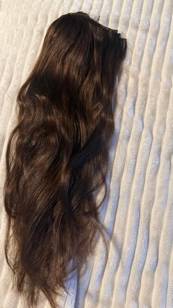 Genius weft extensions, Ophalen of Verzenden, Zo goed als nieuw, Pruik of Haarverlenging