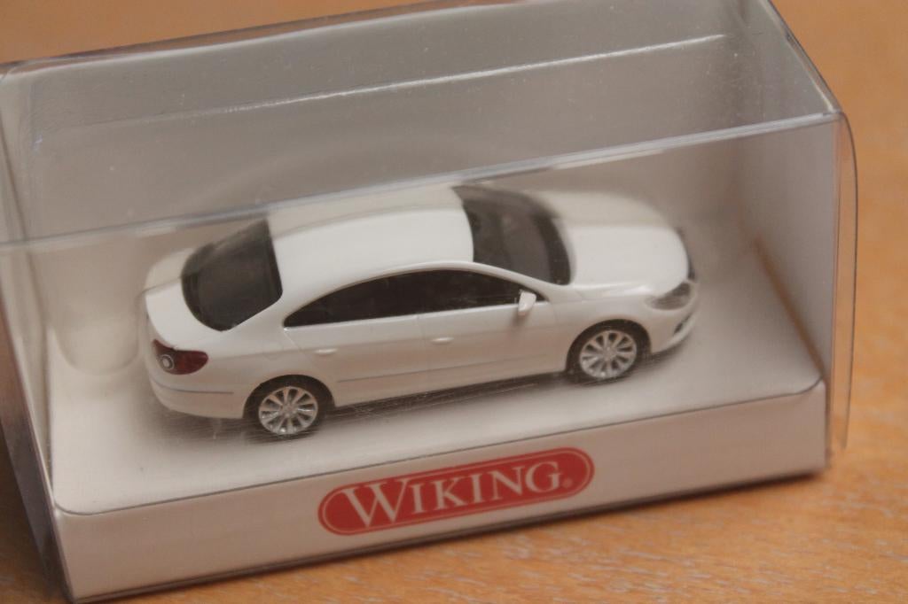 Witte Wiking VW Passat 6 Coupe, Hobby en Vrije tijd, Modelauto's | 1:87, Ophalen of Verzenden, Zo goed als nieuw, Auto, Wiking