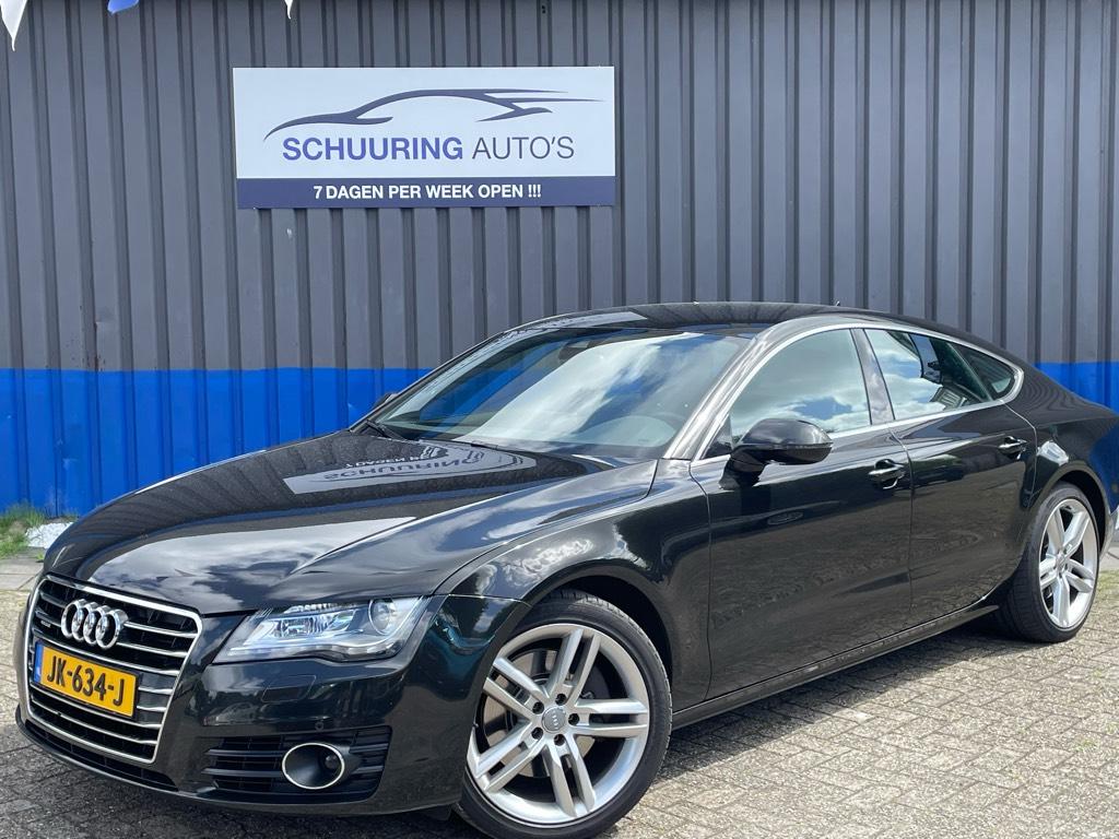 Audi A7 Sportback 3.0 TDI Quattro plus Leer/Navi /adapt crui, Euro 5, Gebruikt, 4 stoelen, 1760 kg