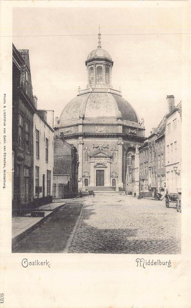 449 Middelburg - Oostkerk, Ophalen of Verzenden, Voor 1920, Ongelopen, Zeeland