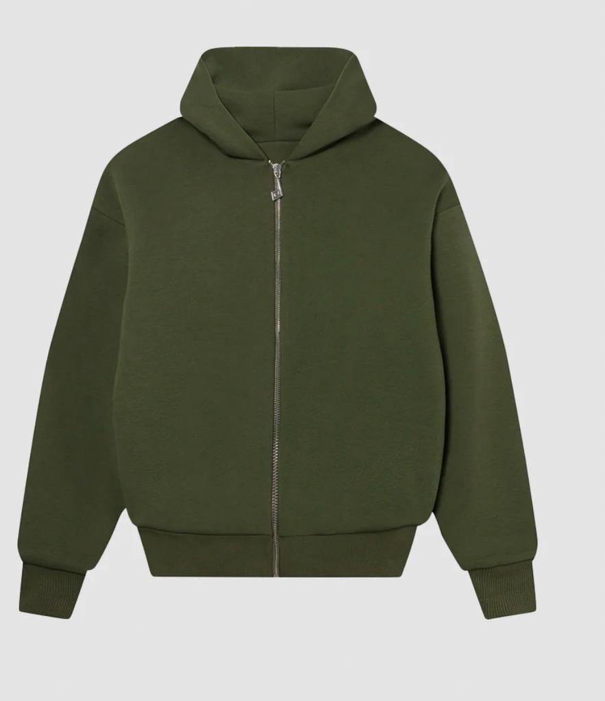 Nieuw Perplex Olive Zip Hoodie, maat M, Perplex, Ophalen of Verzenden, Nieuw, Groen