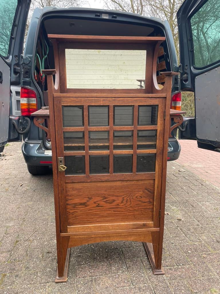 Art nouveau / Jufendstil staande kast, Ophalen of Verzenden