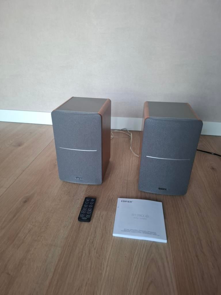 Edifier R1280DB speakers met afstandsbediening, Ophalen of Verzenden