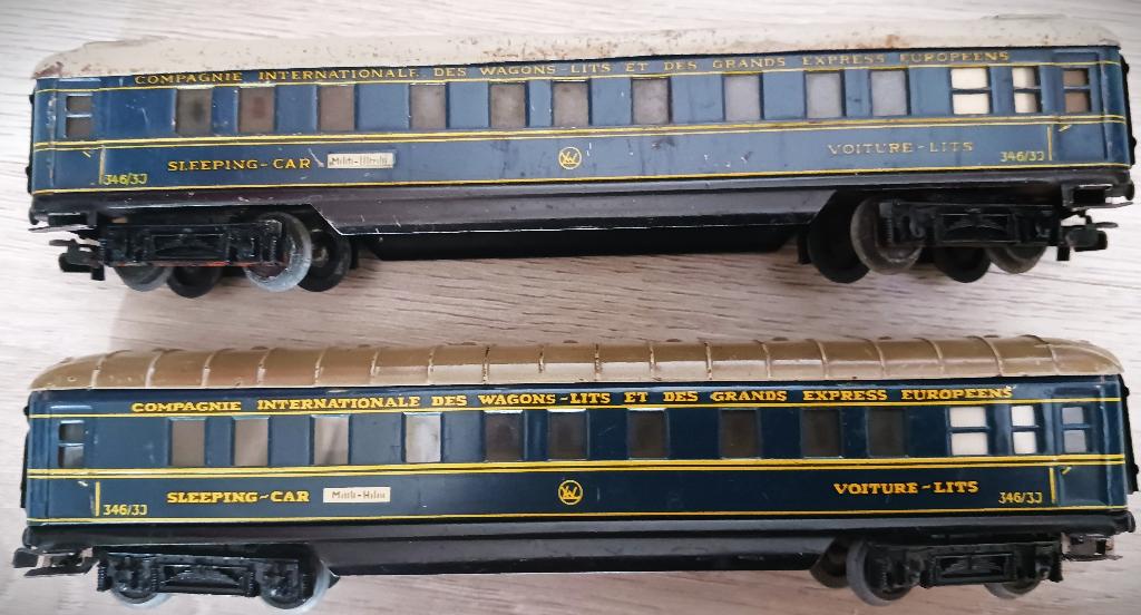 Marklin CIWL rijtuigen tin-plate, Hobby en Vrije tijd, Overige merken, Wisselstroom, Gebruikt, Wagon