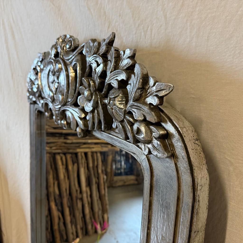 Barok Spiegel - houten lijst - 150 x 90 cm - TTM Wonen, TTM Wonen, Meubels – (Perzische) Tapijten en Woonaccessoires, Taag 63, 2491 CS, Den Haag (Forepark)