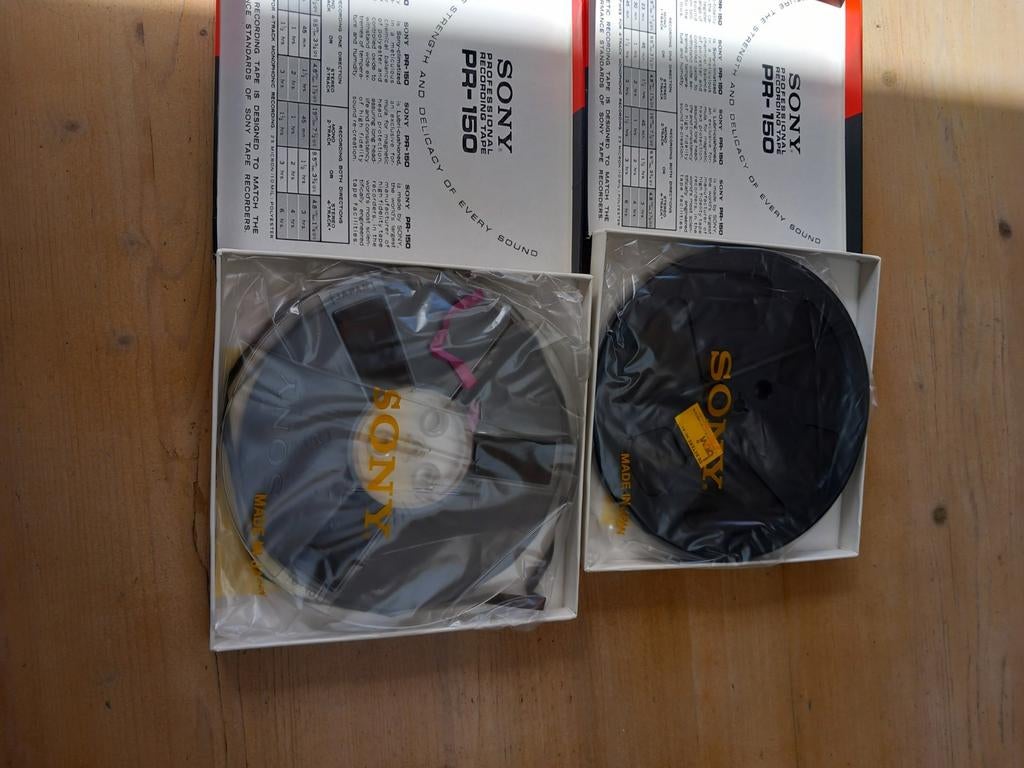 5 geluidsbanden, waarvan 2 nieuw, Ophalen of Verzenden