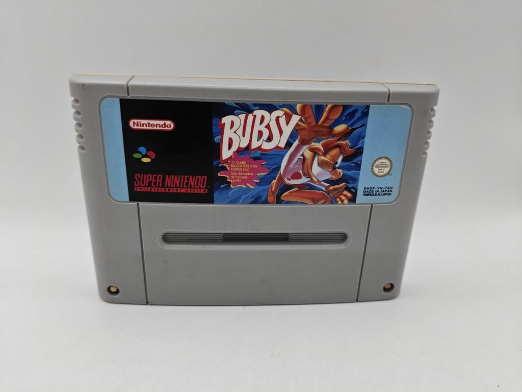 Bubsy Super Nintendo SNES, Spelcomputers en Games, Games | Nintendo Super NES, Avontuur en Actie, 1 speler, M, Ophalen of Verzenden