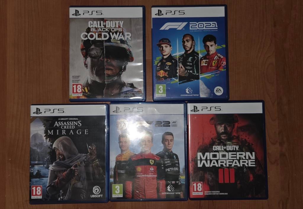 Playstation 5 games, Spelcomputers en Games, Games | Sony PlayStation 5, Ophalen of Verzenden, Zo goed als nieuw