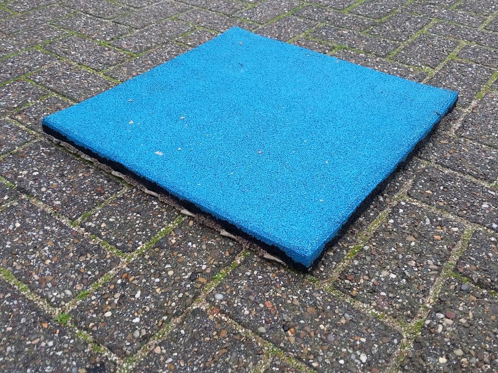 Paasactie: 1088 Rubber tegels 50x50x3. Van €4,30 NU €4,15, Ophalen, Gebruikt, -, -