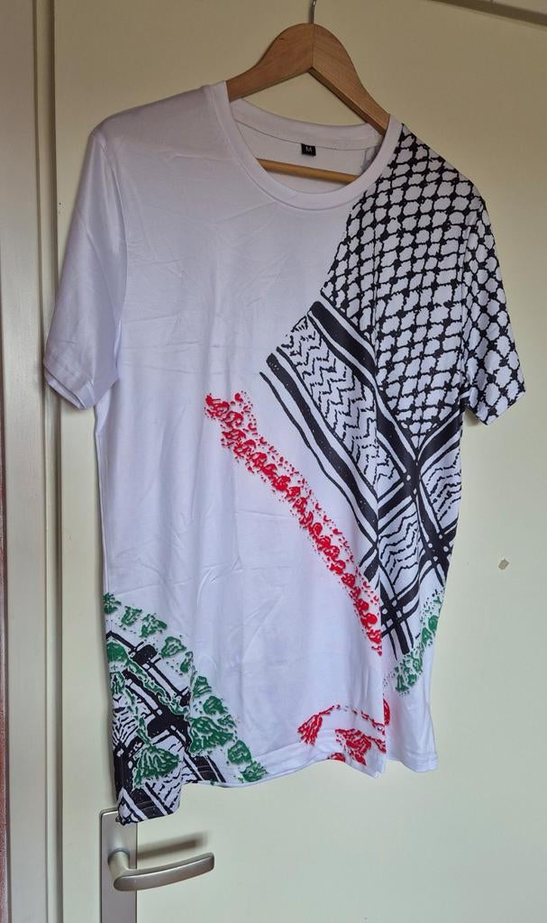 Nieuw wit heren shirt maat L. Okselmaat 52 cm., Ophalen of Verzenden, Nieuw, Maat 52/54 (L), Wit