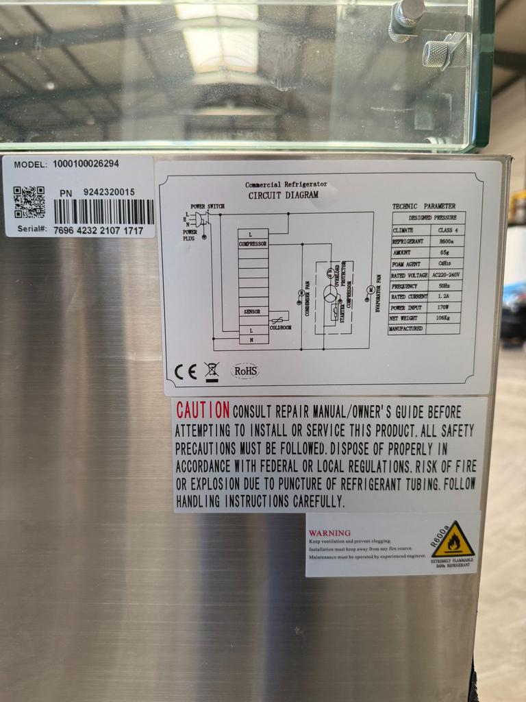 Horeca apparatuur, Zakelijke goederen, Horeca | Keukenapparatuur, Ophalen, Gebruikt, Koelen en Vriezen