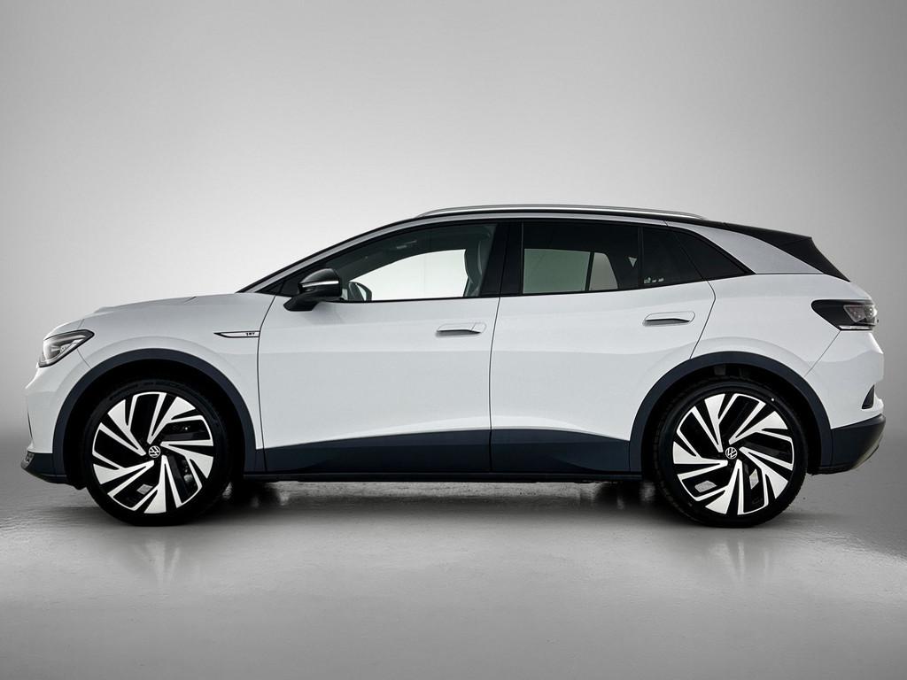 Volkswagen ID.4 Max 77 kWh | Navi | Warmtepomp | Clima | Tre, Auto's, Automaat, 7 min, Gebruikt, Zwart