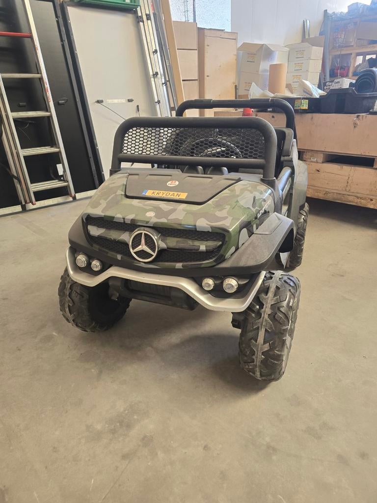 Elektrische auto 2 zitter off-road, Kinderen en Baby's, Speelgoed | Speelgoedvoertuigen, Ophalen, Afstandsbediening