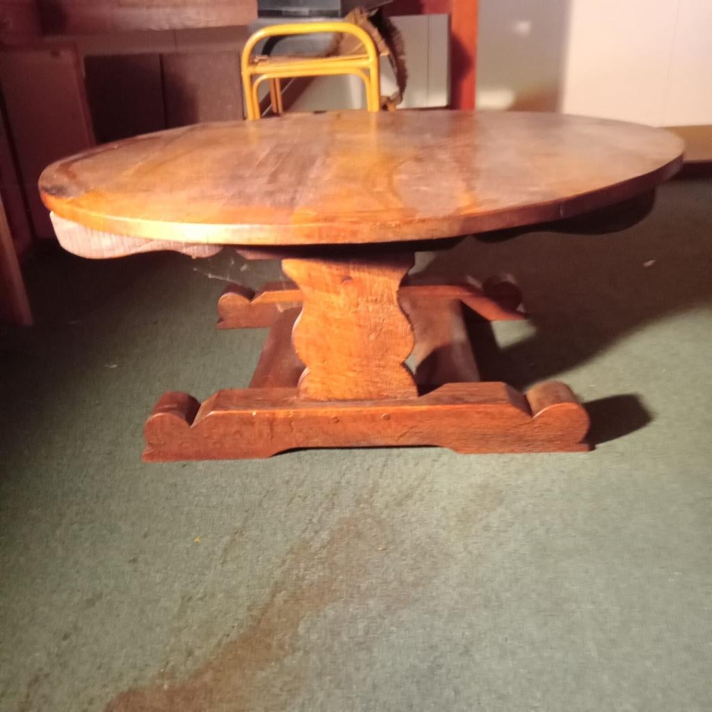 tafels, Ophalen, Gebruikt, 50 tot 100 cm, Eikenhout