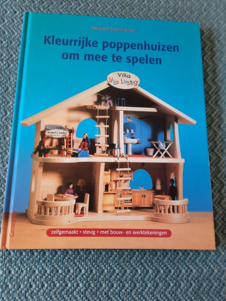 Kleurrijke poppenhuizen om mee te spelen, Ophalen of Verzenden, Nieuw, Knutselwerk