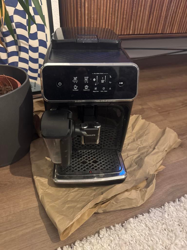 Philips koffiemachine, Witgoed en Apparatuur, Koffiezetapparaten, Afneembaar waterreservoir, Koffiemachine, Niet werkend, Koffiebonen