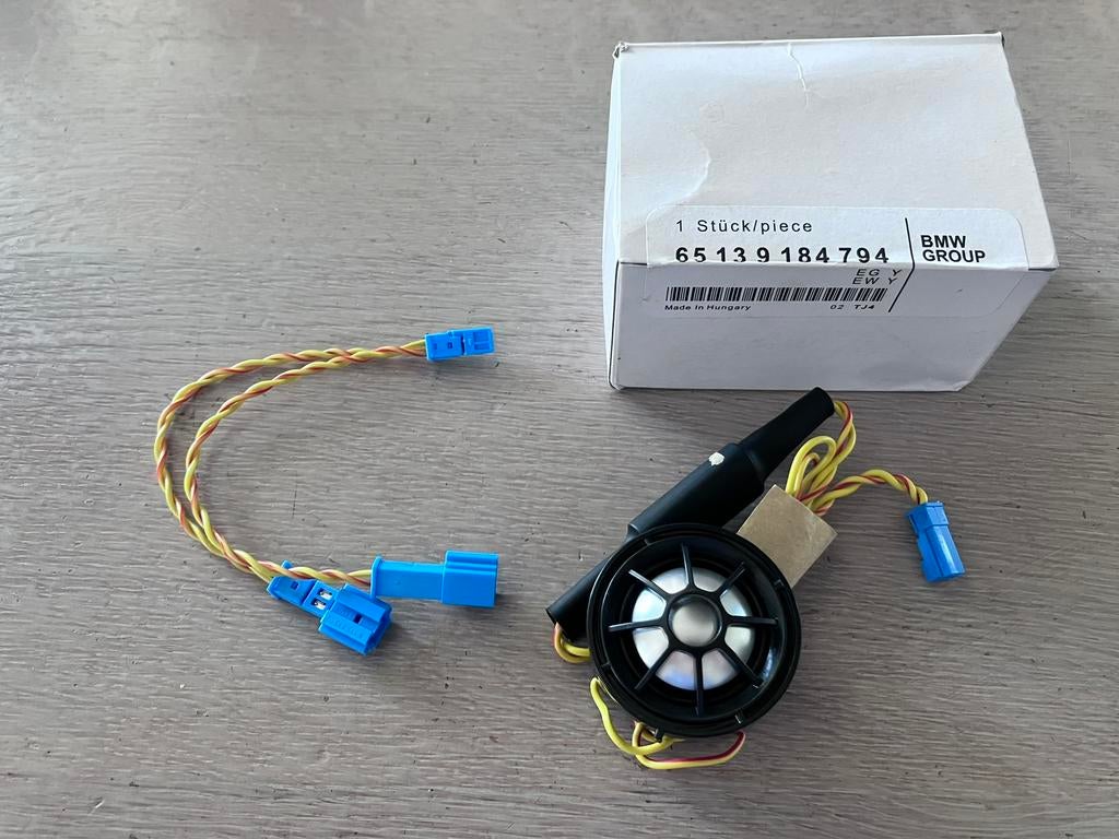 Harman Kardon tweeter hogetoon luidspreker BMW 65139184794, Ophalen, Nieuw, BMW