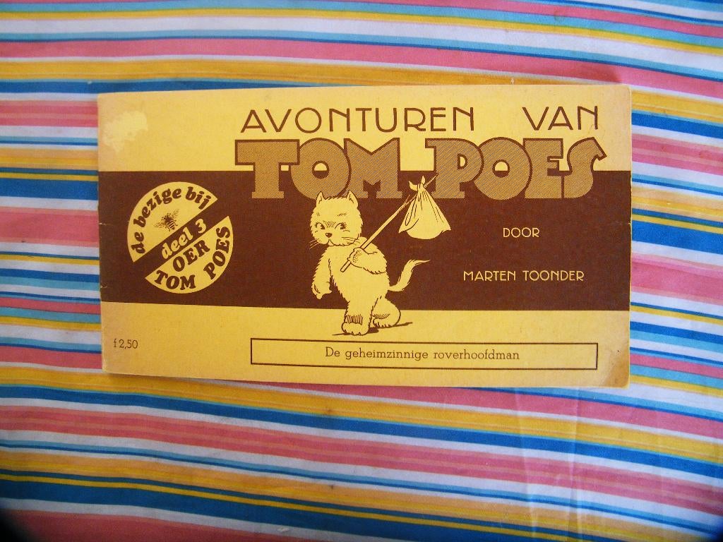 Tom Poes, Gelezen, Marten Toonder, Eén stripboek, Ophalen of Verzenden