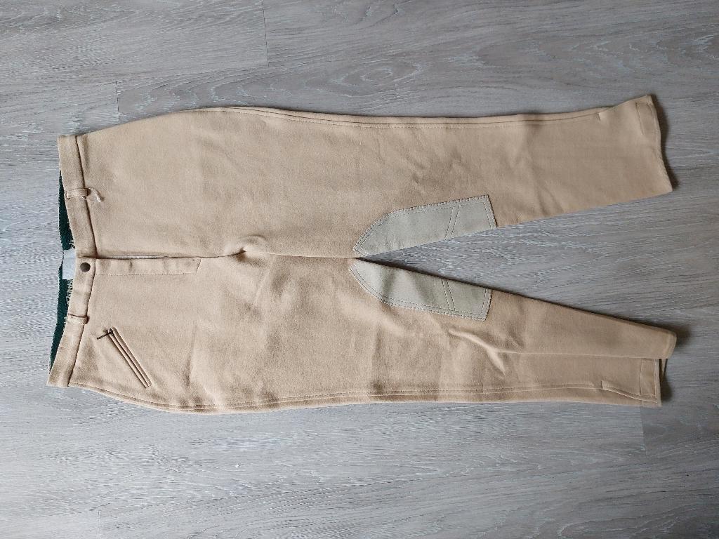 Rijbroek met kunstlederen kniestukken - maat 46, Dieren en Toebehoren, Paardrijkleding, Overige soorten, Ophalen of Verzenden