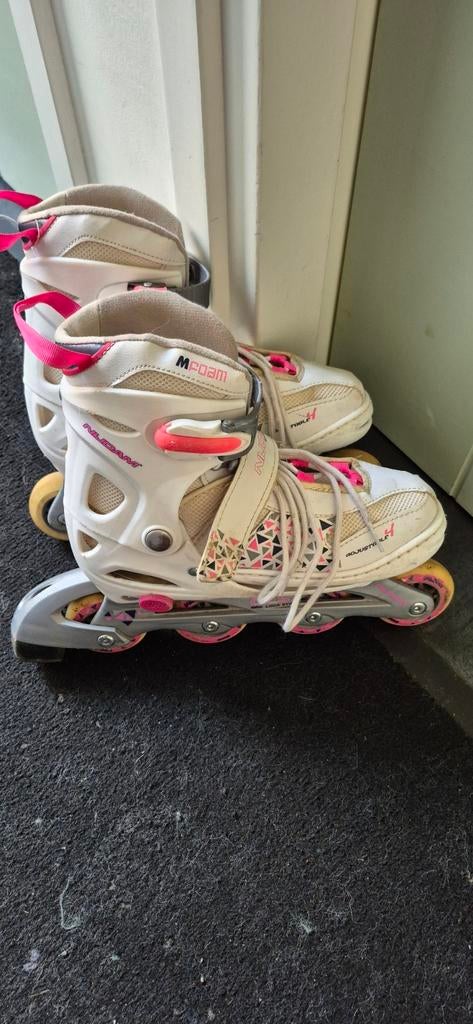 Nijdam Meisjes Skeelers, Ophalen, Verstelbaar, Gebruikt