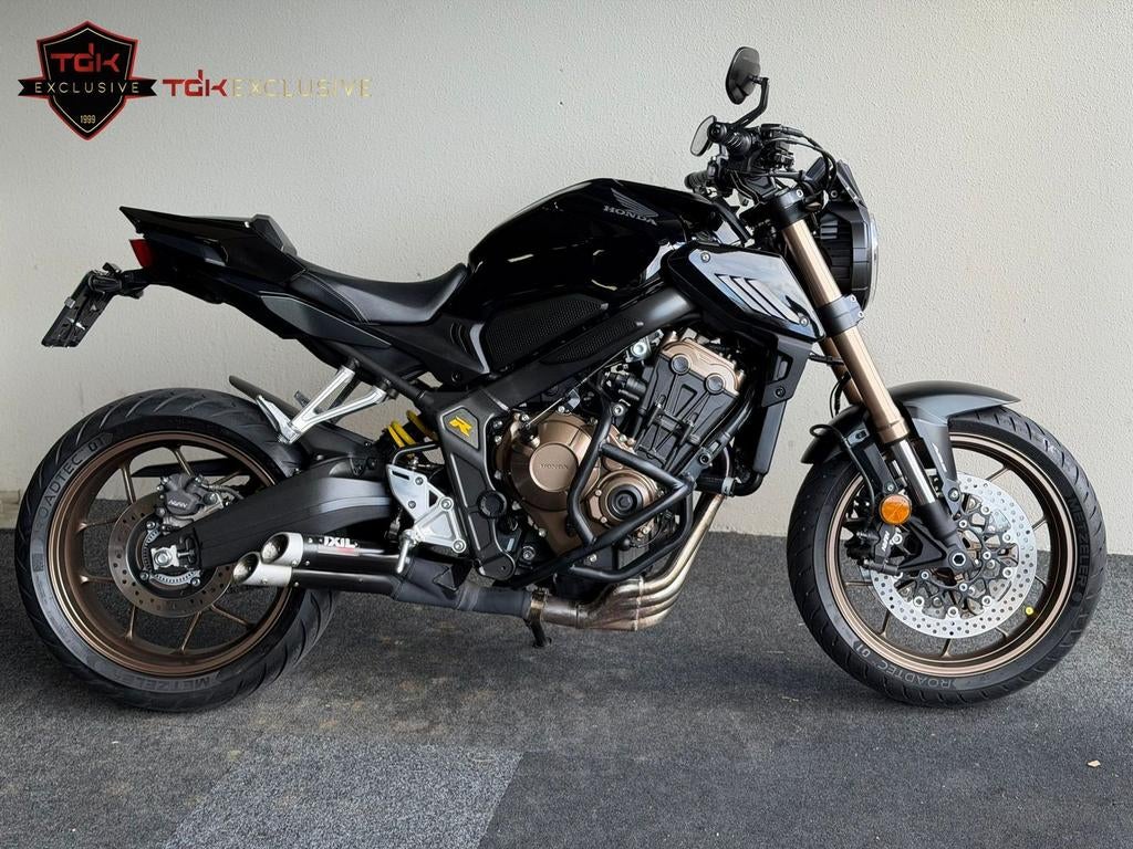 HONDA CB 650 R FULL OPTIONS! CB650R BLACK EDITION IXIL, Motoren, 4 cilinders, 649 cc, Bedrijf, Meer dan 35 kW