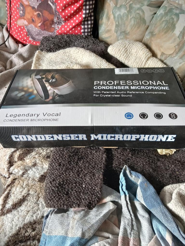 Tekoop 3 microfoons met usb, Muziek en Instrumenten, Microfoons, Ophalen, Gebruikt, Studiomicrofoon