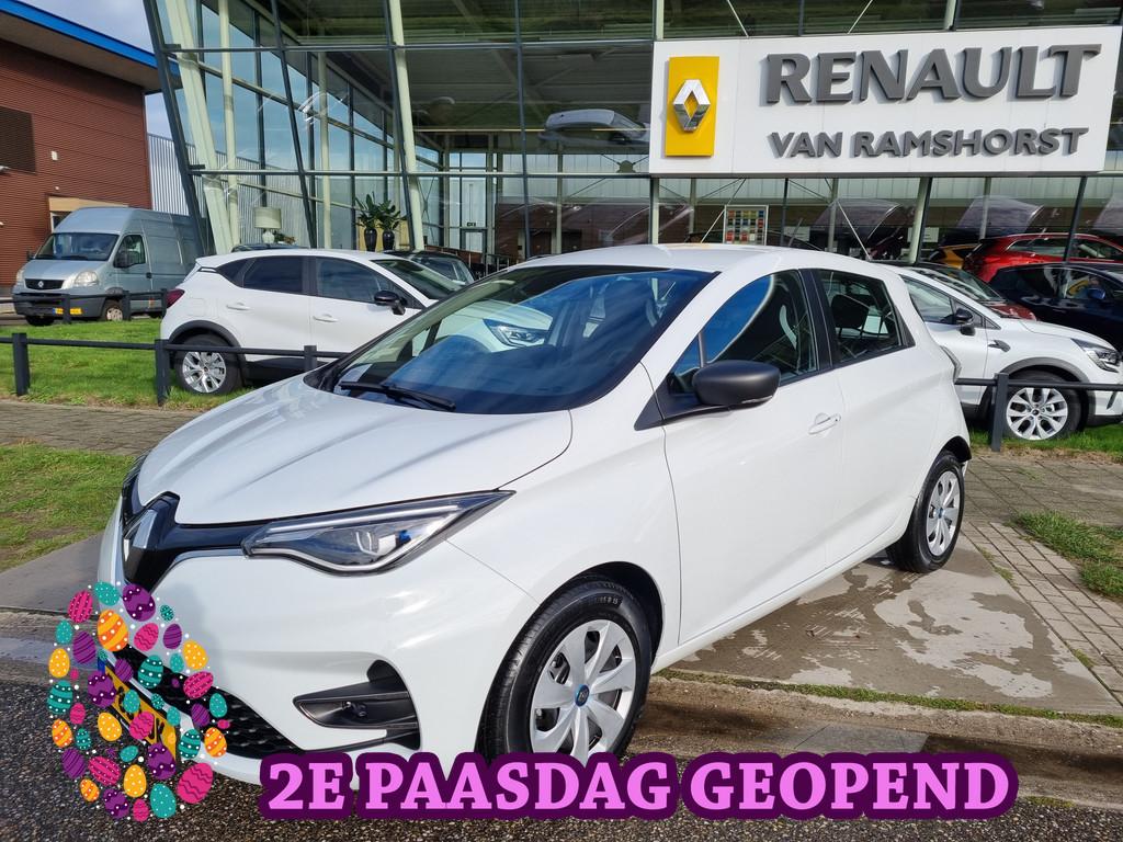 Renault ZOE E-TECH ELECTRIC R110 Life 41 kWh (AccuHuur) Crui, 12 maanden, Stof, Gebruikt, Zwart