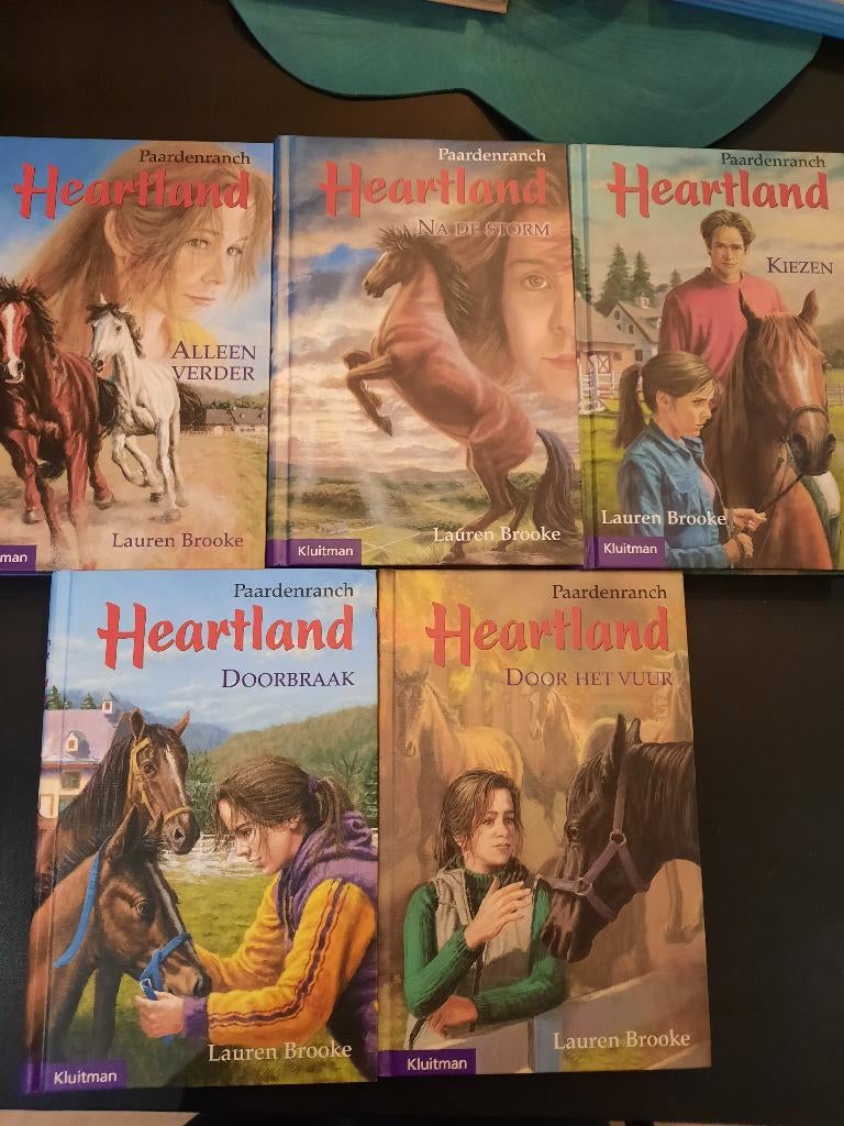 Paardenboeken uit de serie Heartland. 5 voor 10 euro, Boeken, Ophalen of Verzenden, Zo goed als nieuw, Lauren Brooke, Fictie