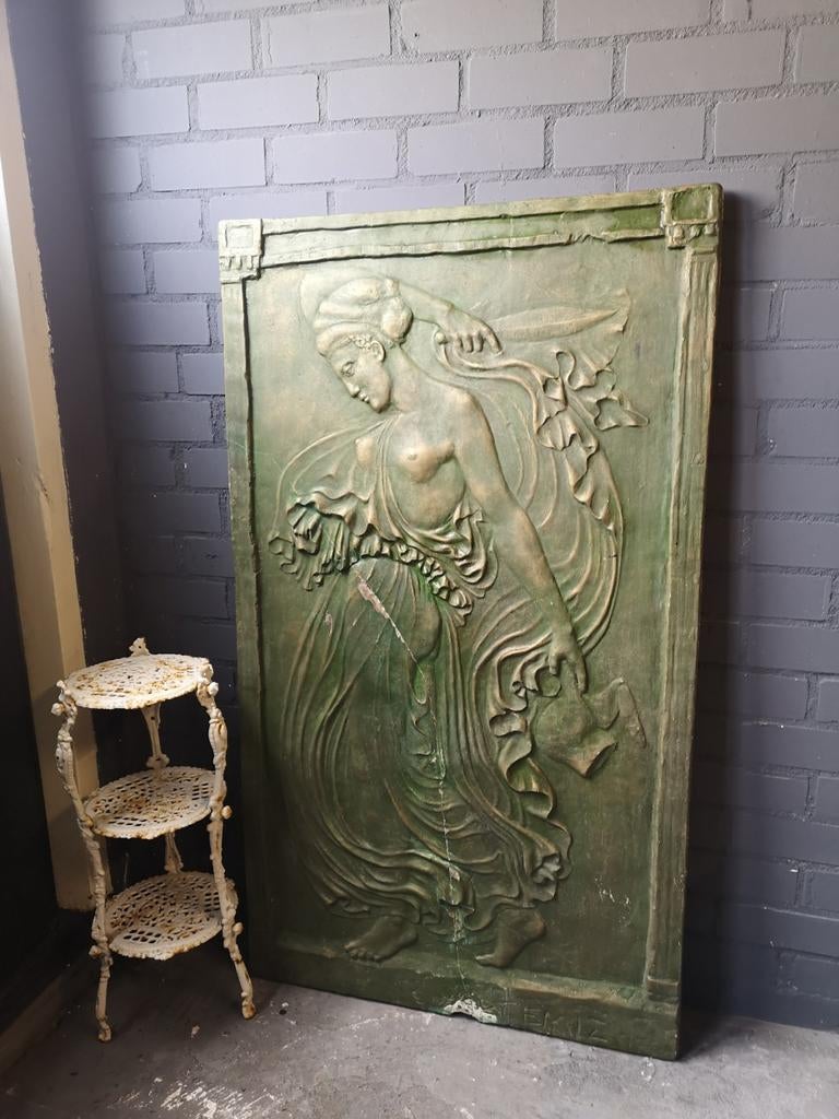 Wandpaneel Griekse vrouw, Ophalen