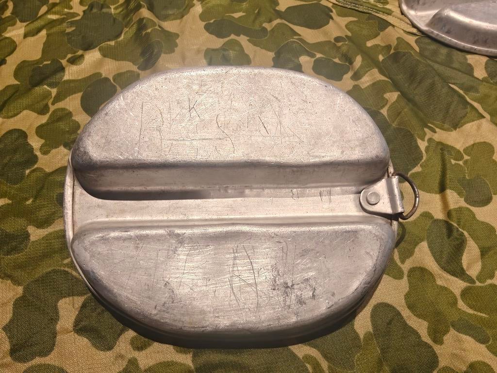 US ww2 mestin deksel named ( 11 ), Ophalen of Verzenden, Overige soorten, Amerika, Overige typen