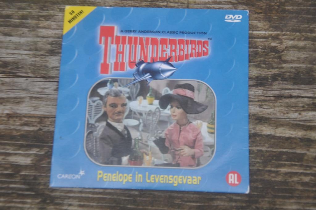 thunderbirds DVD, Alle leeftijden, Ophalen of Verzenden, Gebruikt, Science Fiction en Fantasy