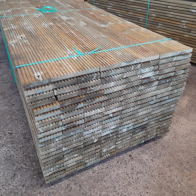 Geïmpregneerde grenen vlonderplanken, terras, vlonderdelen, Ophalen, Nieuw, Info@wbarendregt.nl, Info@wbarendregt.nl