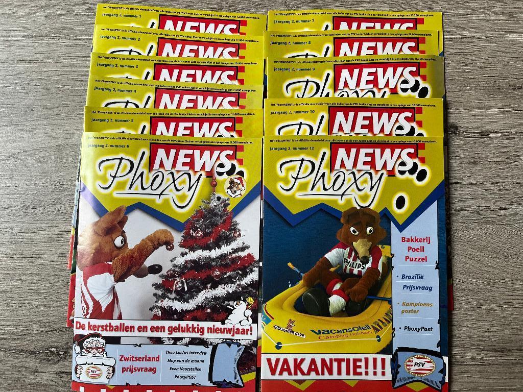 Jaargang 2 PSV Phoxy, Ophalen of Verzenden, Gebruikt, PSV, Boek of Tijdschrift