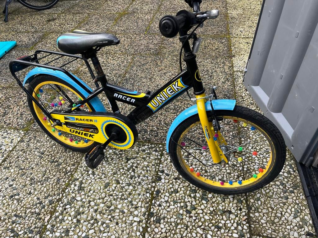 Kinderfiets 16 inch - Gebruikt, maar kan nog een ronde mee!, Ophalen, Gebruikt, 16 tot 20 inch