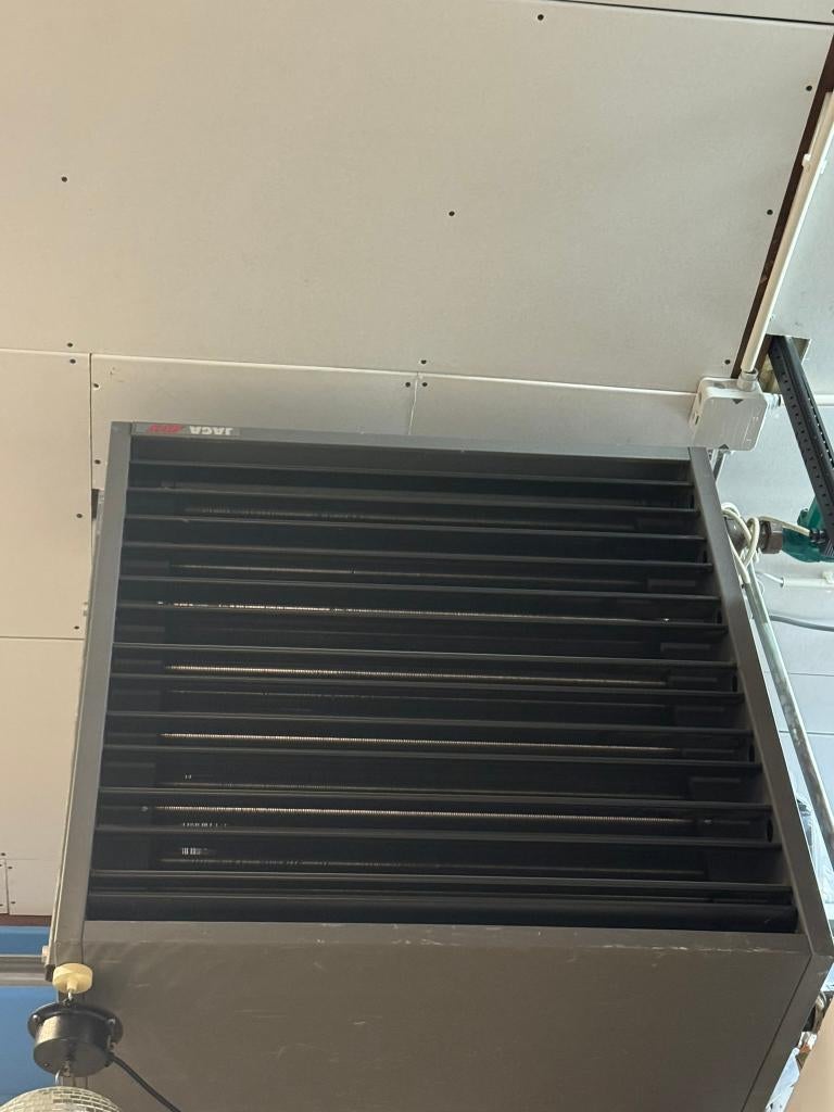 Jaga 431 102kw Luchtverwarmer Loods verwarming wilo pomp, Ophalen, Kachel, 150 cm of meer, Zo goed als nieuw