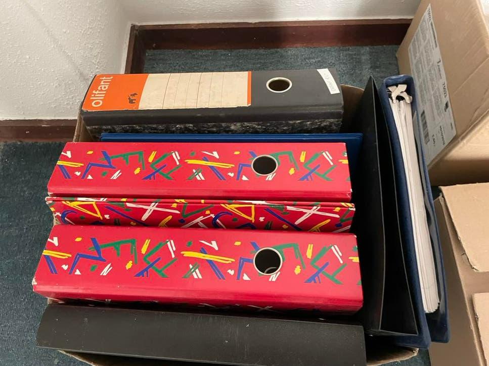 Diverse ordners, multomappen en opbergmappen, Ophalen of Verzenden, Gebruikt