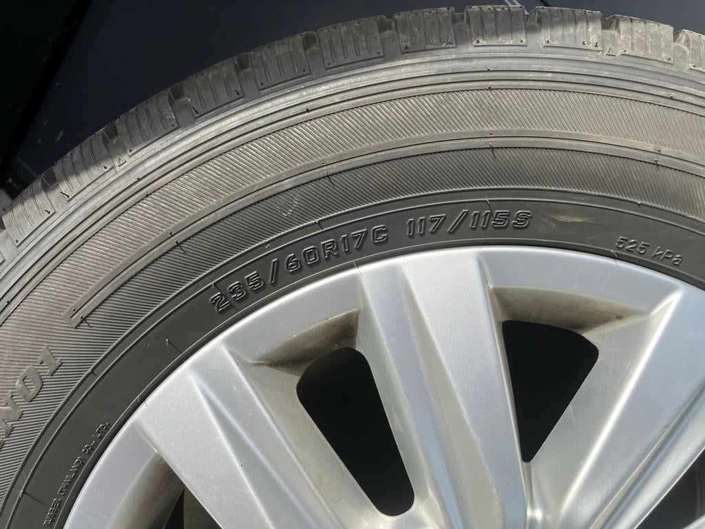 SET MAN TGE/VW Crafter 17" Incl, Nieuwe Winter/Allseason, Ophalen, Bestelwagen, Banden en Velgen, Nieuw