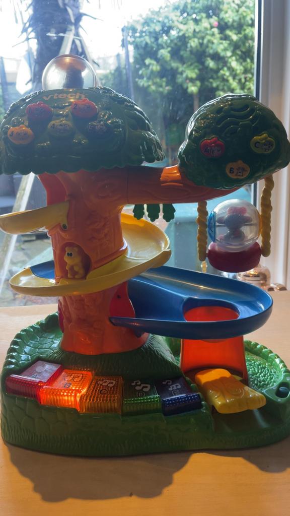 VTech Boomhut met ballenbaan en geluid, Kinderen en Baby's, Speelgoed | Vtech, Ophalen of Verzenden, Gebruikt, 6 maanden tot 2 jaar