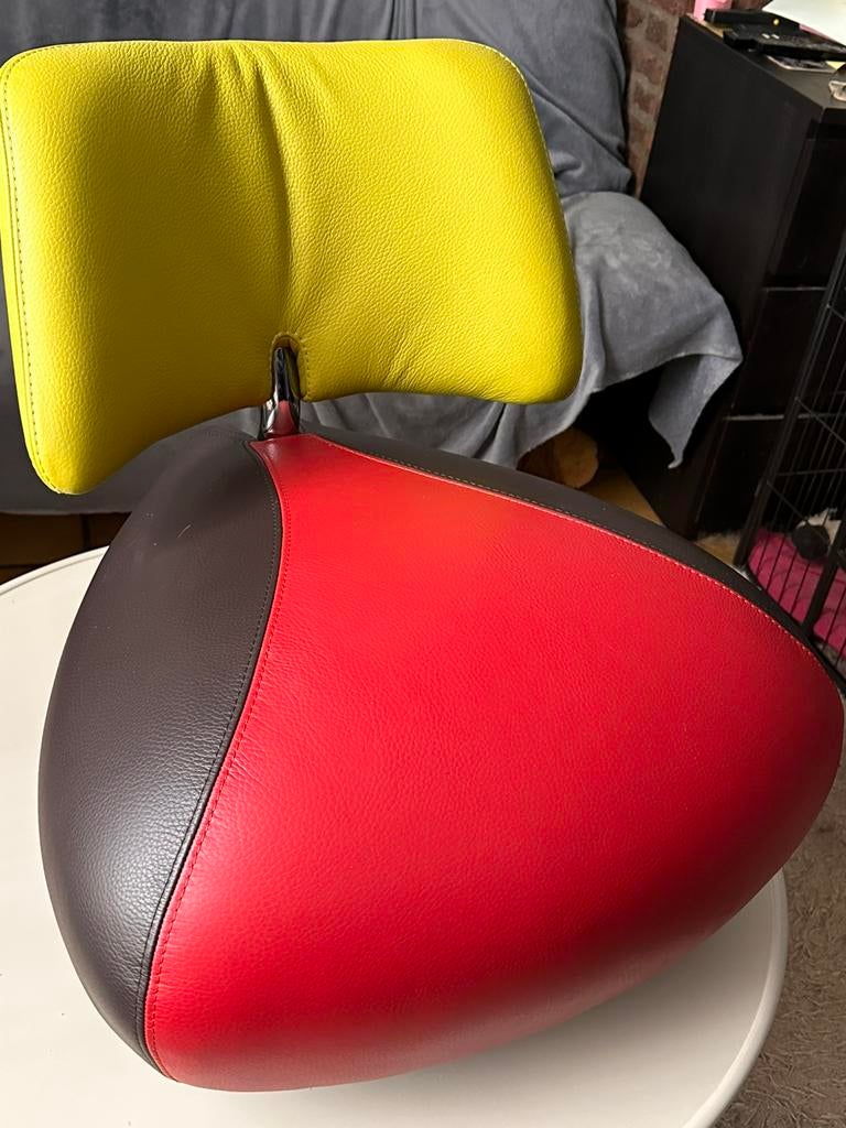 Leolux Pallone puppy fauteuil, Ophalen, Leer, Zo goed als nieuw, Eén