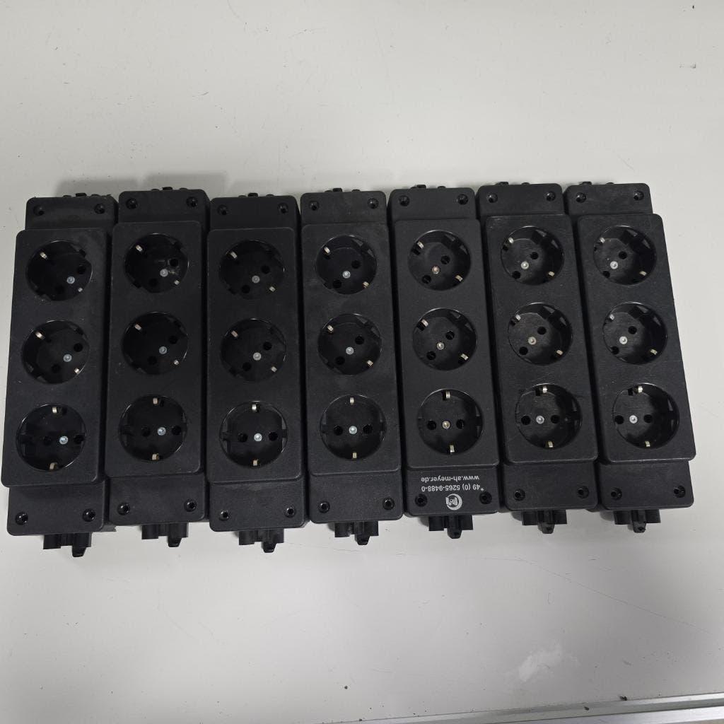 Wieland kabels doorlussnoeren stekkerdozen aansluitsnoer etc, Ophalen, Gebruikt, Overige typen