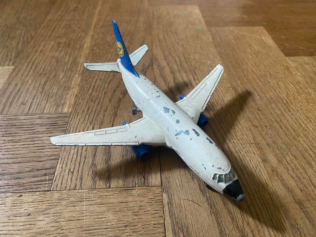 Dinky Toys Boeing 737, Verzamelen, Luchtvaart en Vliegtuigspotten, Ophalen of Verzenden, Gebruikt, Schaalmodel
