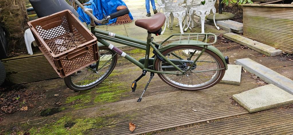 Jongens fiets met kratje 24 inch, Ophalen of Verzenden