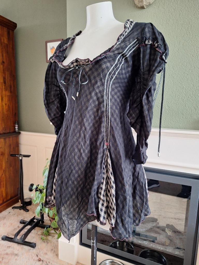 High Use fantastisch tuniek S 36, Zwart, Zo goed als nieuw, Maat 36 (S), Verzenden