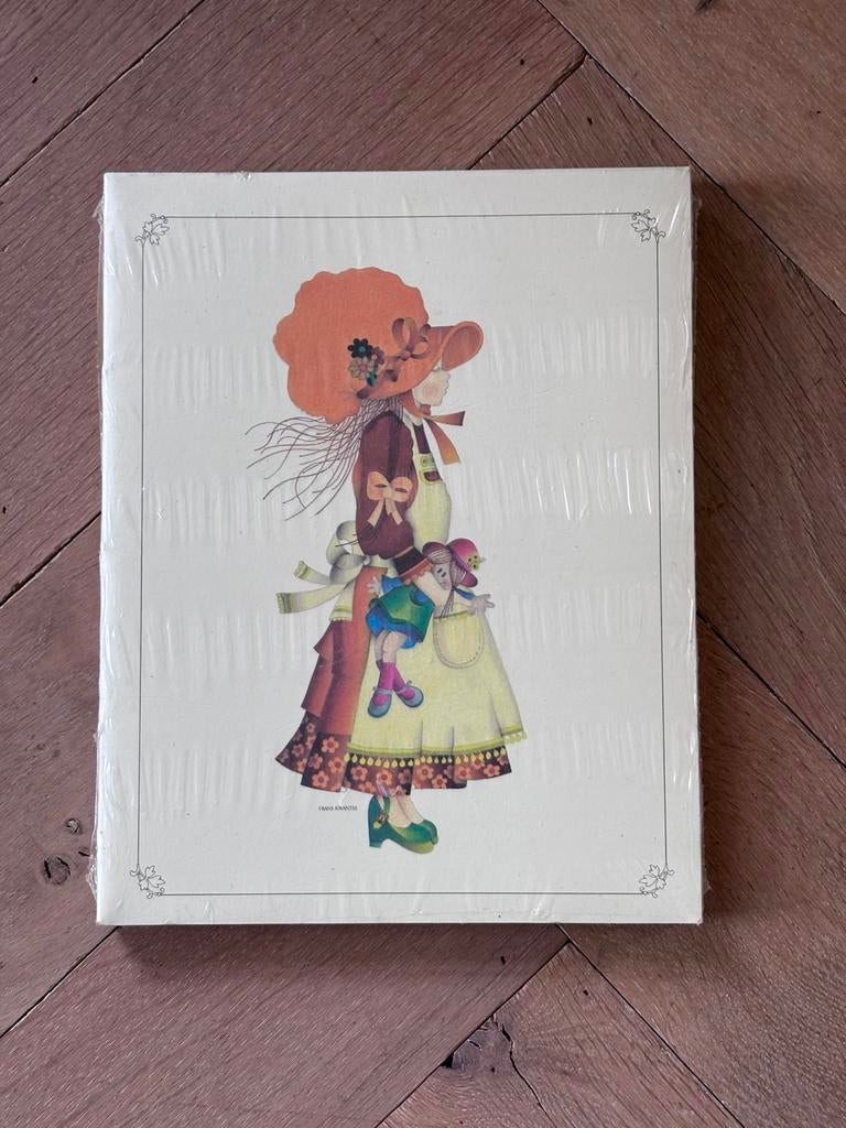 Vintage schriften jaren 70 nieuw in verpakking Holly Hobbie, Boeken, Ophalen of Verzenden, Zo goed als nieuw