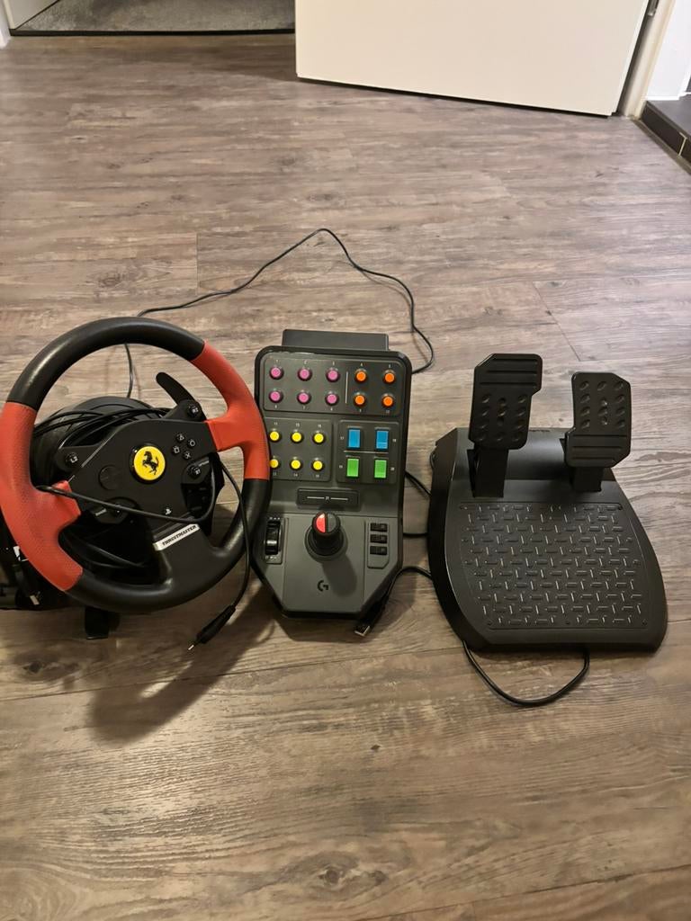 Thrustmaster T150 / Saitek side panel, Ophalen of Verzenden, Gebruikt