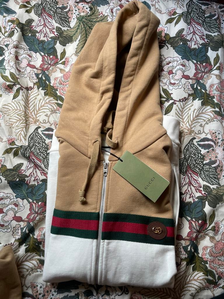 Gucci Heren Vest met Afneembare Mouwen, Ophalen of Verzenden, Zo goed als nieuw, Overige maten, Beige